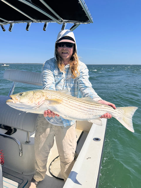 Martha's Vineyard Striped Bass Report: Rips Producing, Flats Heating Up