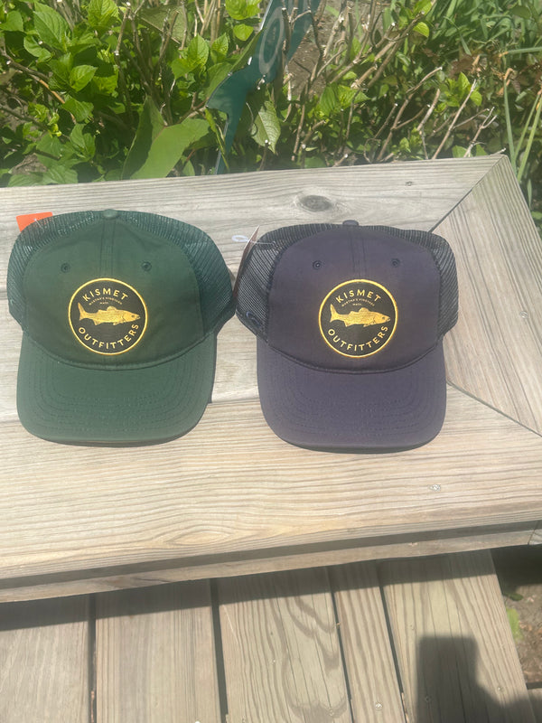 Kismet Custom Striped Bass Mid Crown Hat