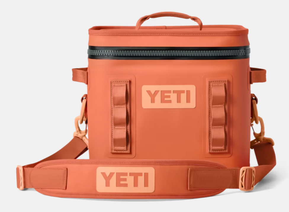 YETI Hopper Flip 12 Portable Cooler, Fog Gray/Tahoe Blue–