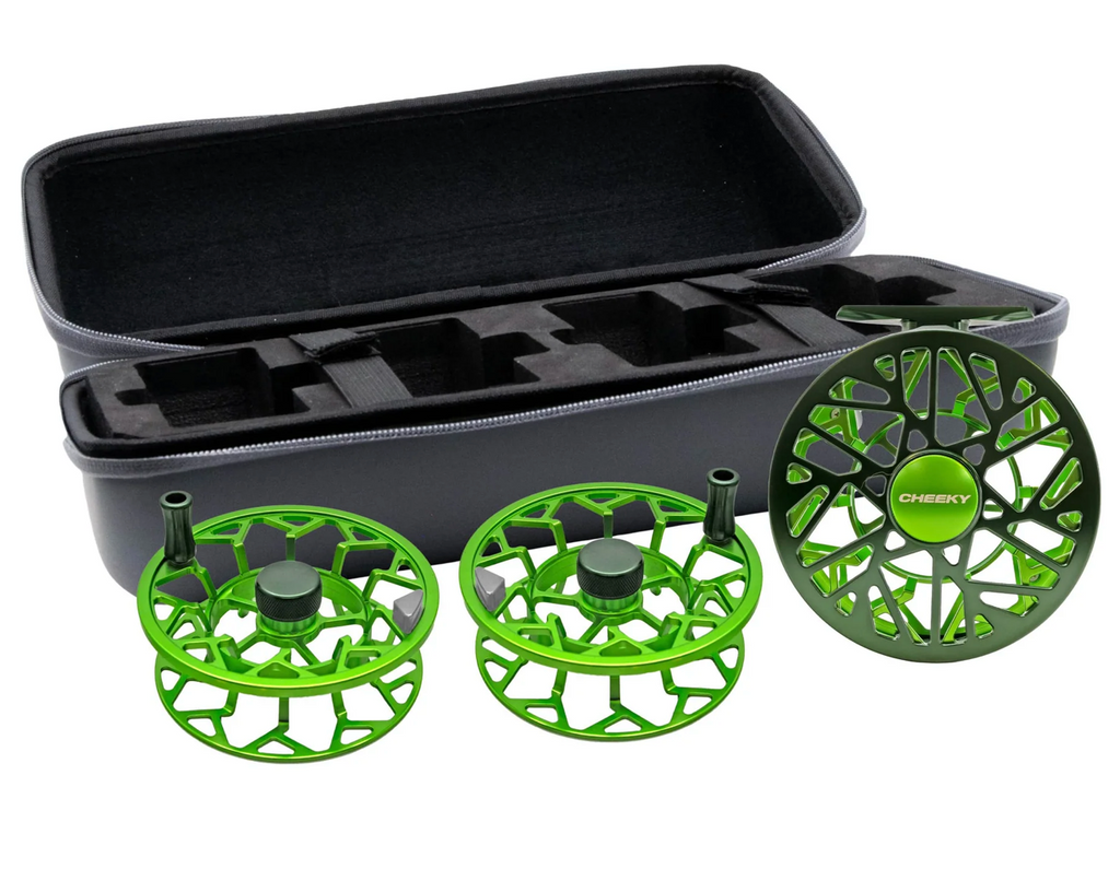 Cheeky Burst 400 Triple Play Fly Reel and Spool Combo