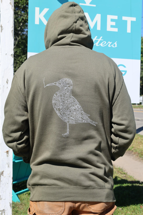 Abe Pieciak x Kismet Outfitters Smoking Gull Hoody