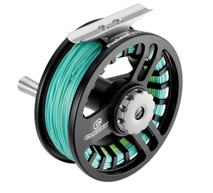 Cheeky Limitless 475 Fly Reel, green/blue